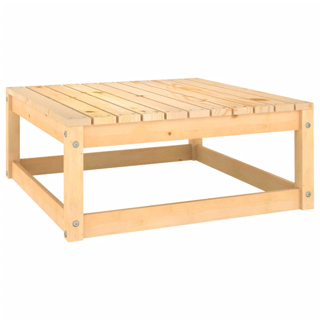 13-tlg. Garten-Lounge-Set mit Kissen Kiefer Massivholz